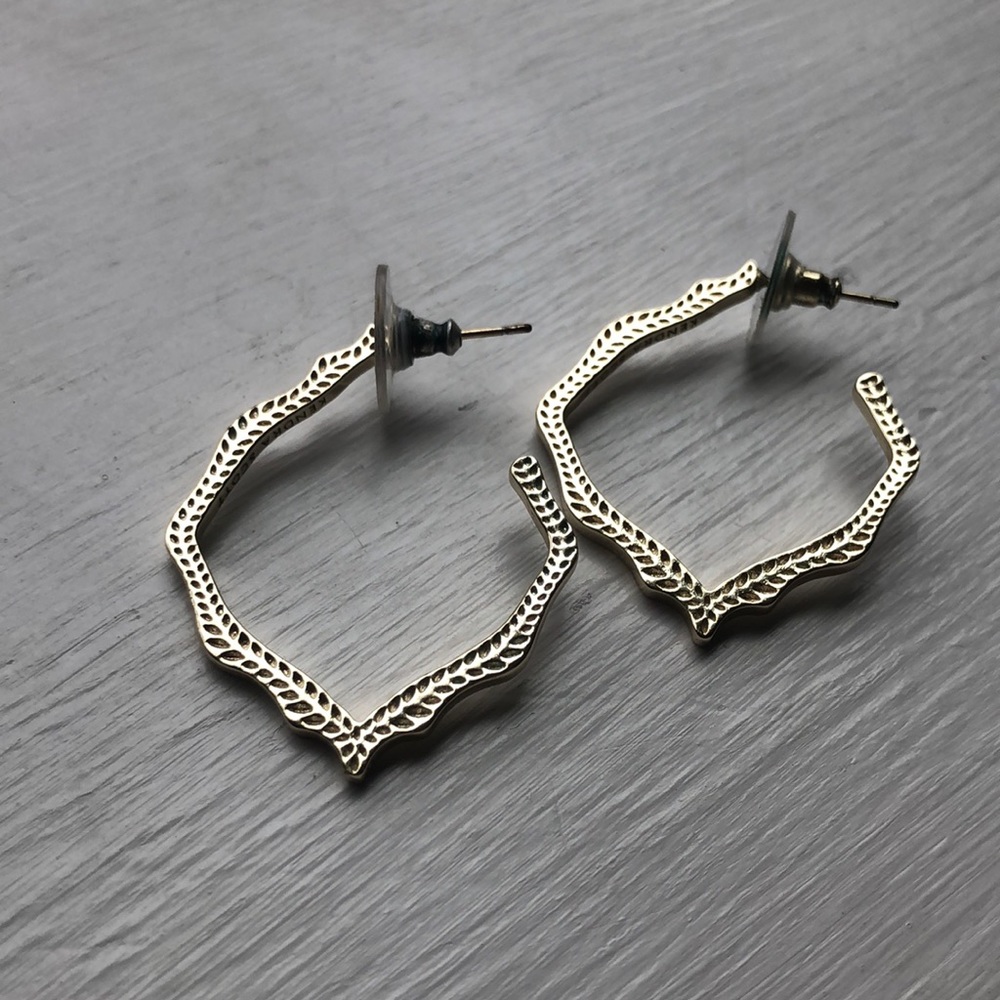 Kendra Scott Miku Hoop earrings